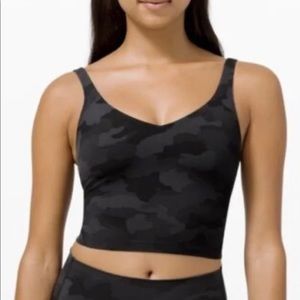 Lululemon Align Tank - Black Camo NWOT